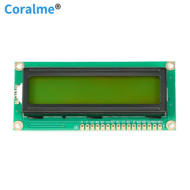LCD1602 Module Blue/Yellow/green Screen 20* 4.5 V LCD/LCM Display PCF8574T PCF8574 IIC I2C Interface For 5V Arduino 1602A 5V Blue