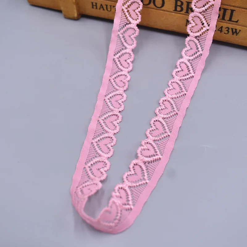 Stretch Elastic Lace Ribbon Elastic Lace Trim DIY Crafts African Fabric For Sewing Clothes Underwear Handicraft Accessories lace ribbon lace garment accessories lace sewing supplies lace accessories lace sewing accessories clothing craft accessories