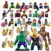 42 Pieces of Marvel Mini Building Block Dolls, Superhero Anime Figure, Thanos, Iron Man Spider Man DIY Building Block Toys Gifts 5