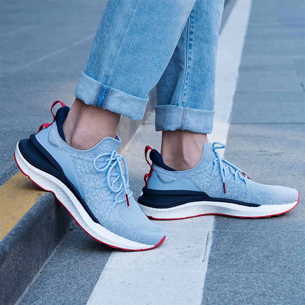 Mijia Daily Elements Xiaomi Sneakers 4 Mens Outdoor Ultra Boost Light Running Shoes Sport Shoes Uni-moulding Comfort Sneaker