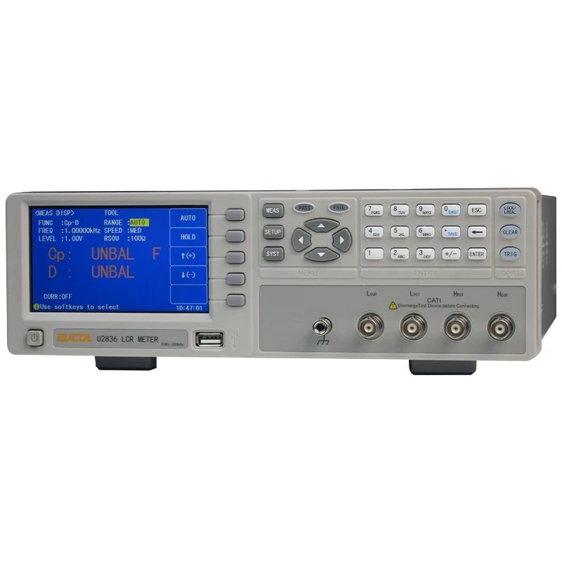 Resistance tester U2836LCR Digital bridge tester 50-200kHz Resistance, Capacitance, and Inductance tester