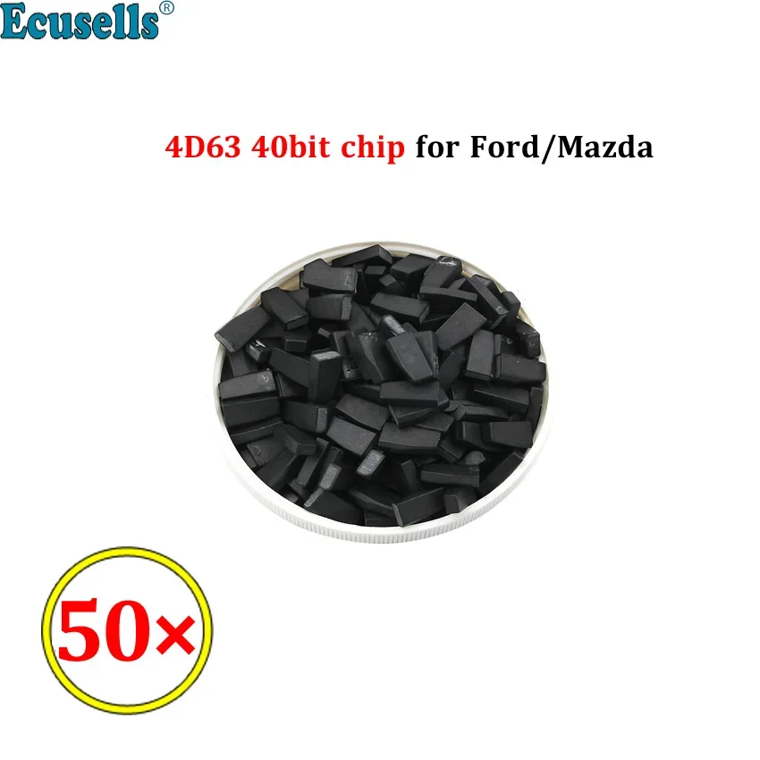 

50pcs/lot Auto Transponder Chip Car Key Chip 4D63 40Bit 4D ID63 Chip for Mazda for Ford for Lincoln for Mecury