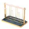 Luxury Coffee Mug Water Cup Rack 6 Cup Holder and Plate Water Mug Draining Drying Glass Cup Stand for Coffee Cup Countertop 2