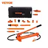 VEVOR 4/10/12/20 Ton Power Hydraulic Cylinder Jack Autobody Frame Repair Tool Kit Automotive Truck Lifting Jack Heavy Equipment 1