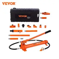 VEVOR 4/10/12/20 Ton Power Hydraulic Cylinder Jack Autobody Frame Repair Tool Kit Automotive Truck Lifting Jack Heavy Equipment 1