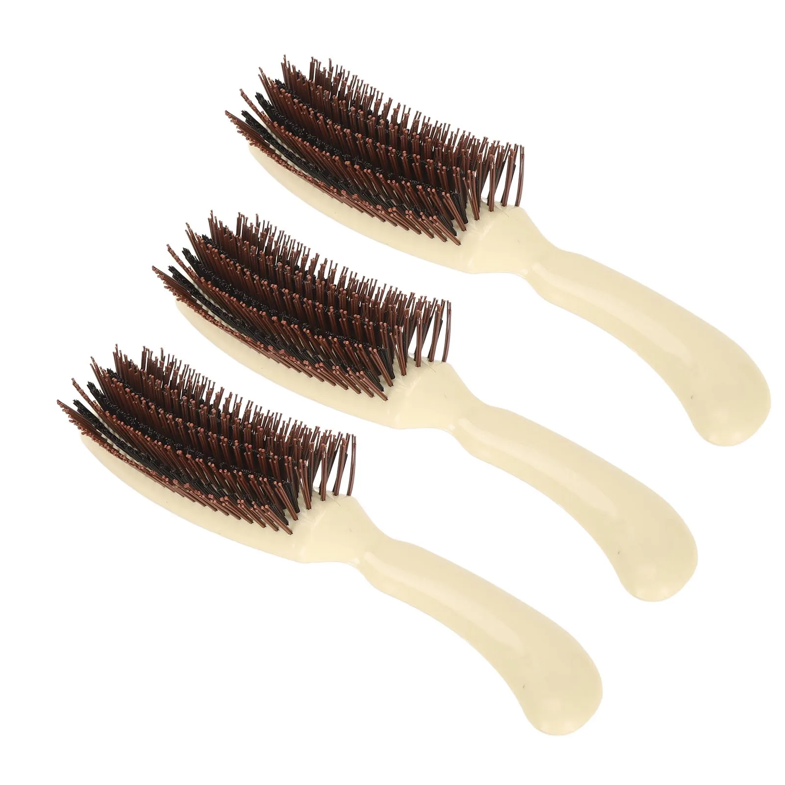 

Curved Rib Comb Hairdressing Styling Comb Professional Massage Detangling Prevents Static Curly Hair Rib Comb for Salon Home