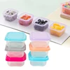 6Pcs Food Storage Container Small Plastic Moisture-proof Containers Mini Kitchen Storage Box with Leakproof Lid Kitchen Accessor 3