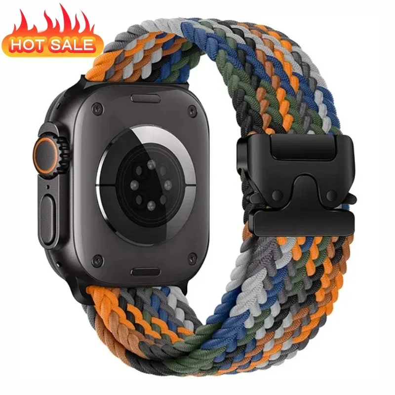 Braided Solo Loop Strap for Smartwatch - Stylish and Comfortable Bracelet Band