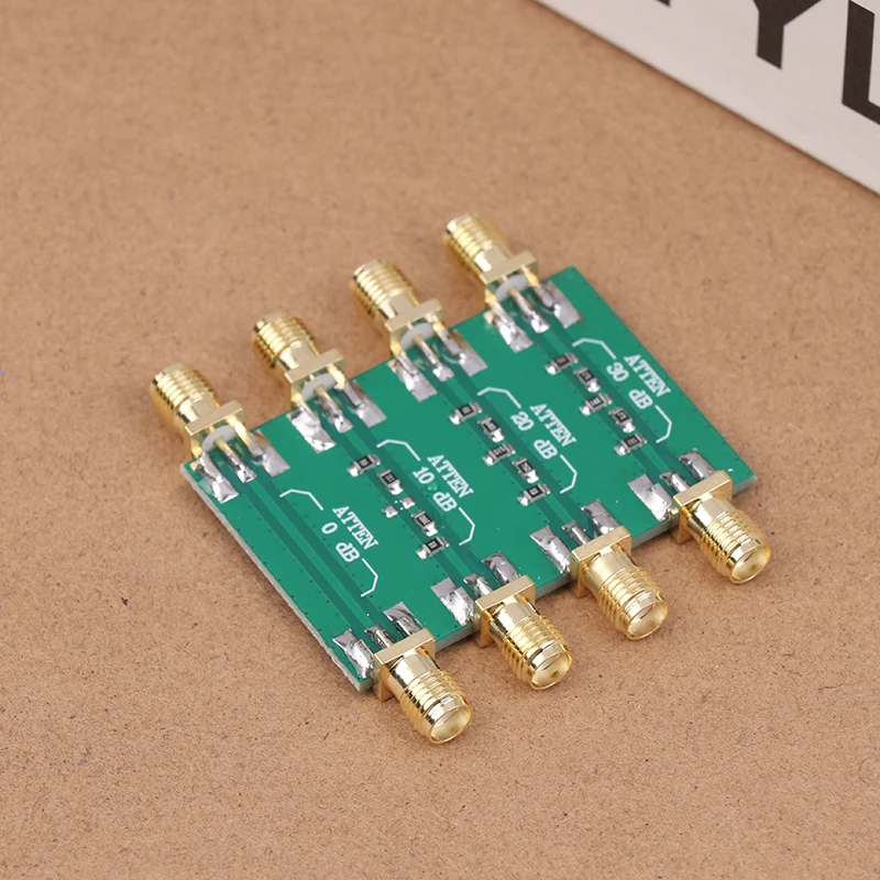 무선 주파수 고정 감쇠기 모듈 보드 감쇠기DC -4.0GHz RF 고정 감쇠기 SMA 더블 암형