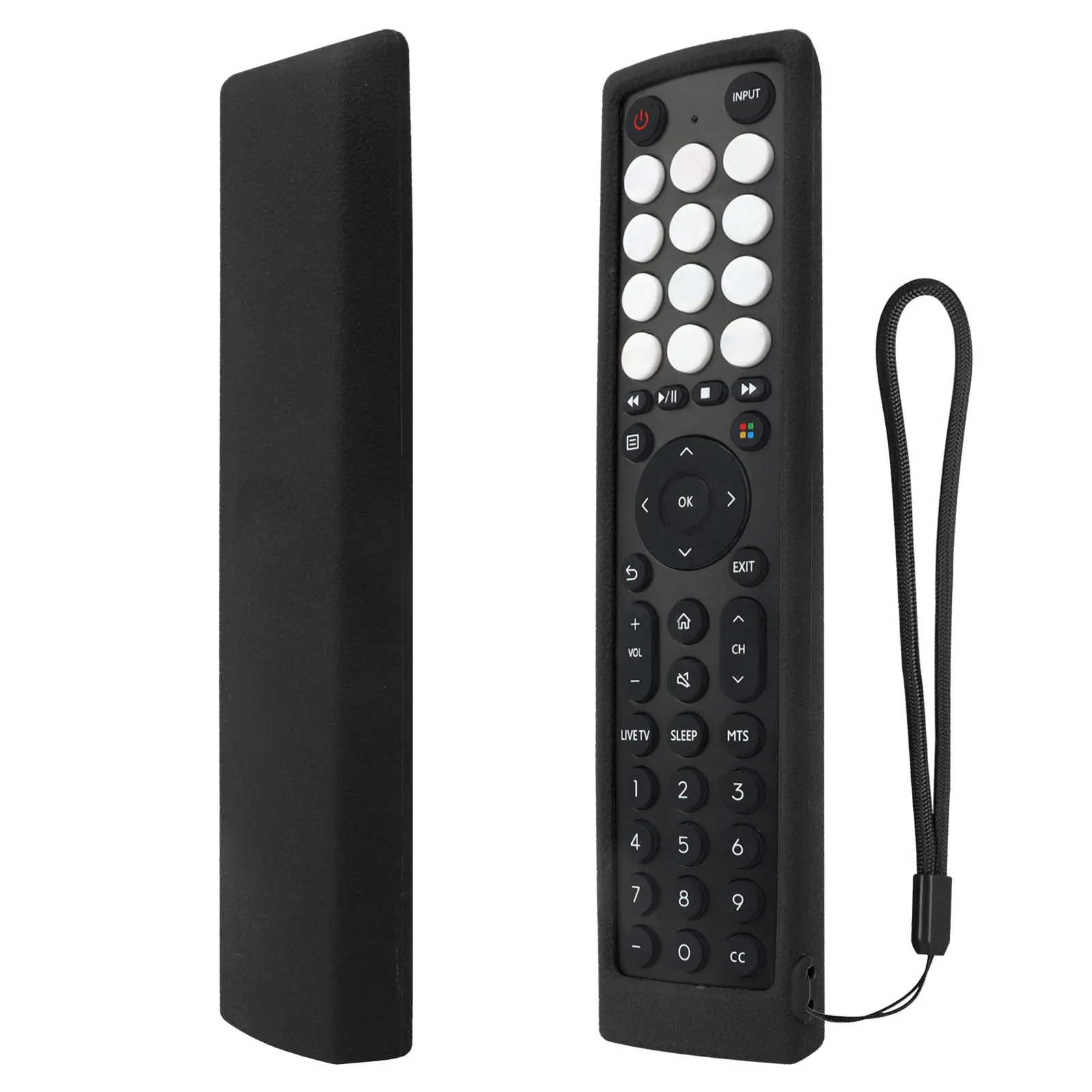 Enhanced Silicone Anti-Slip Protective Remote Control Case