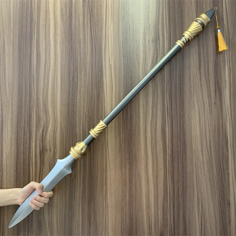 Chinese Ancient Zhao Yun Spear Sword Gun Weapon Three Kingdoms Role Playing Model Boys Toys Prop Knife Kids Gift Cosplay 1:1