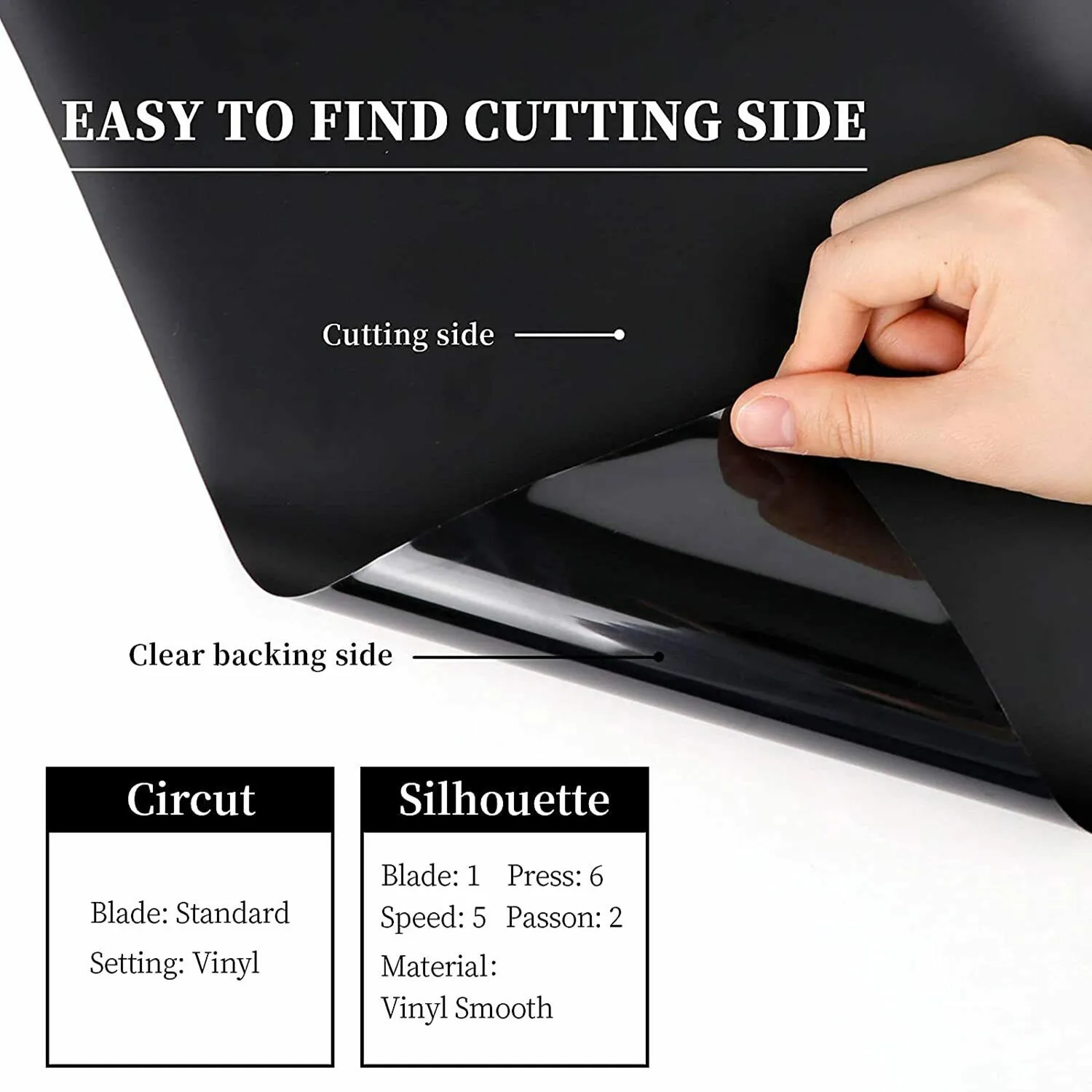 HTVRONT permanent adhesive vinyl roll 12x5ft