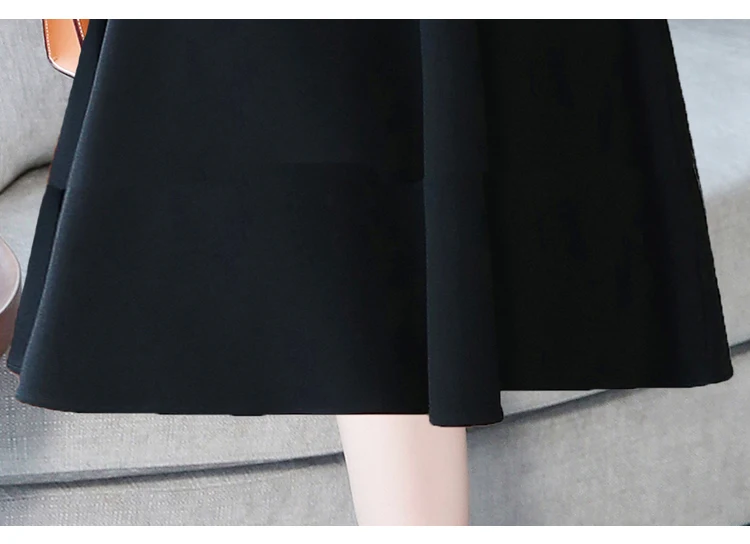 2022 מקרית V-צוואר שיק סקסי לנשף Midi שמלת קיץ בציר שחור הפבורן שמלת ערב נשים מוצק אלגנטי Bodycon המפלגה שמלה