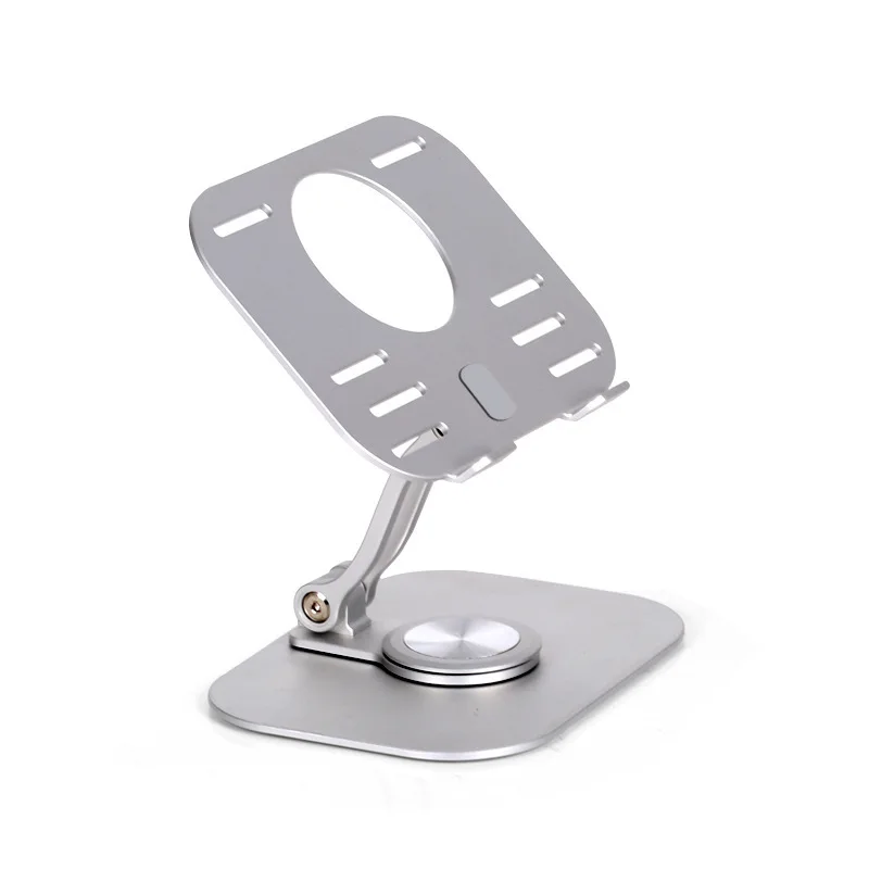 

Universal Aluminum Tablet Holder, 360 ° Rotating Phone Stand, Apple and Huawei