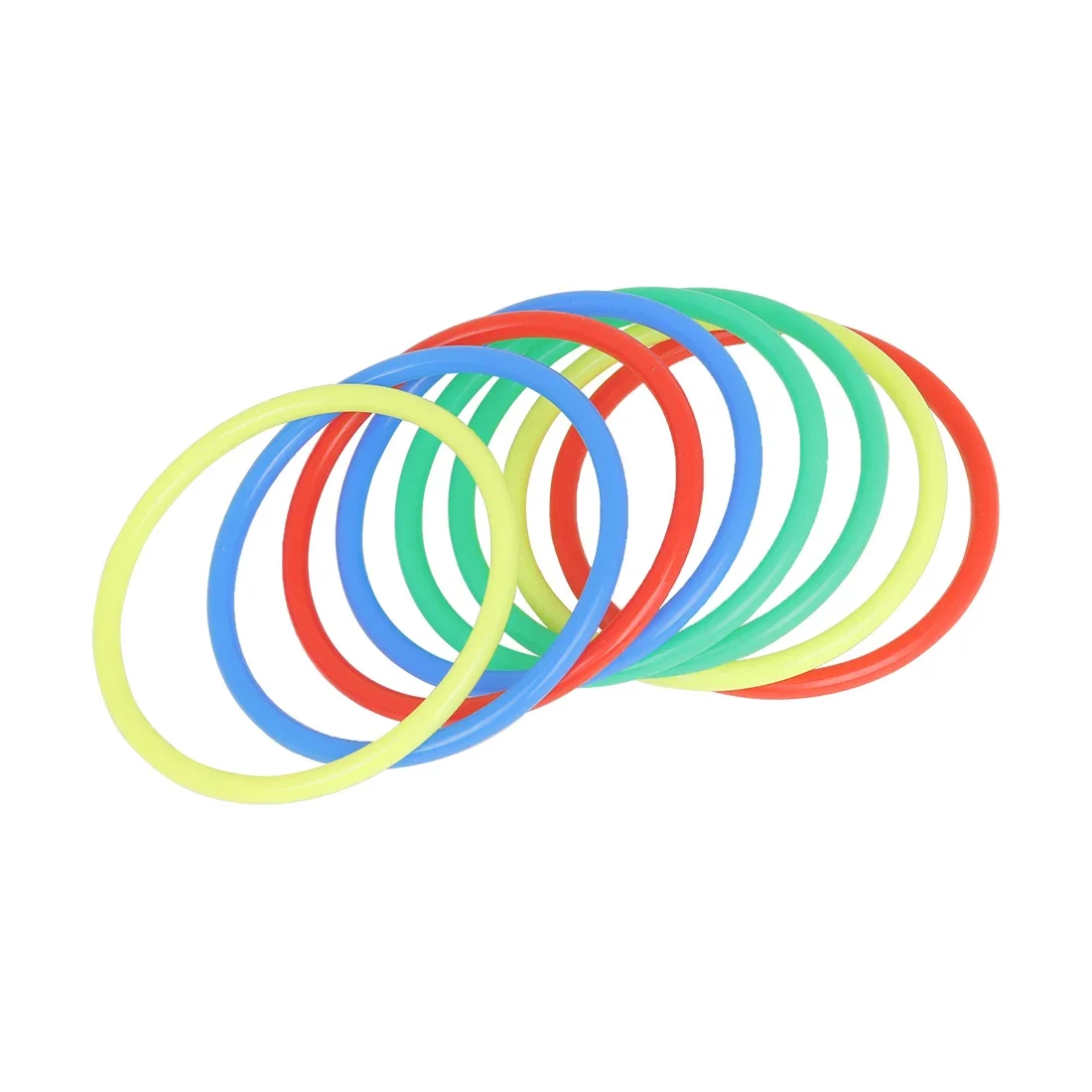 Orff Outdoor Game Toy Hoop Ring Toss Quoits Cross Garden For Children Gift Plastic Ring Throwing Ferrule Funny Kids Sport Toys