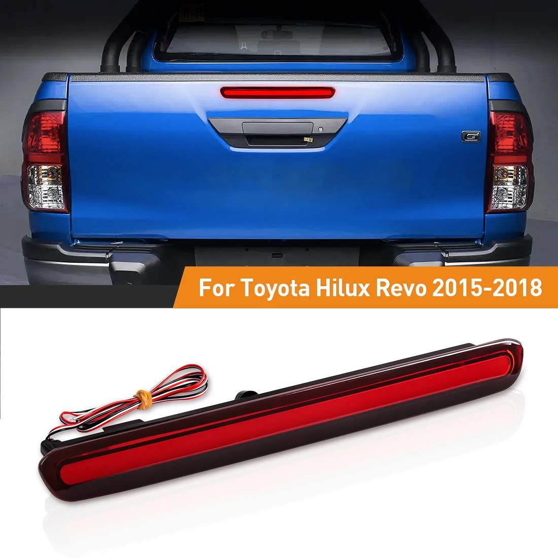 Toyota Hilux 2017 Accessories - Enhance Your Vehicle Compatible With For Hilux For Revo For Vigo 2015-2018 ブレーキライト 8157