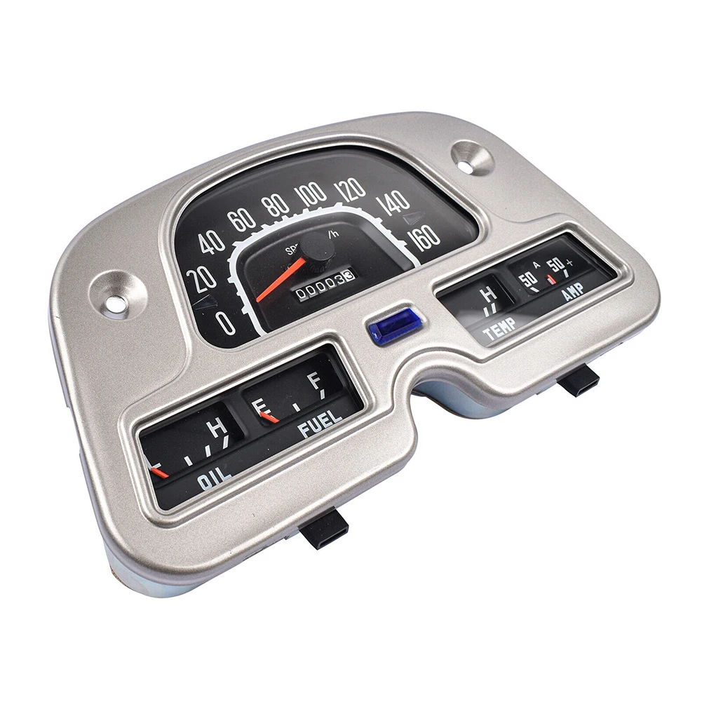 Car Meter Gauge Cluster 83100-60180 For Toyota Land Cruiser FJ40 FJ45 BJ40 1974-1980 Gray Dashboard Assembly Accessories