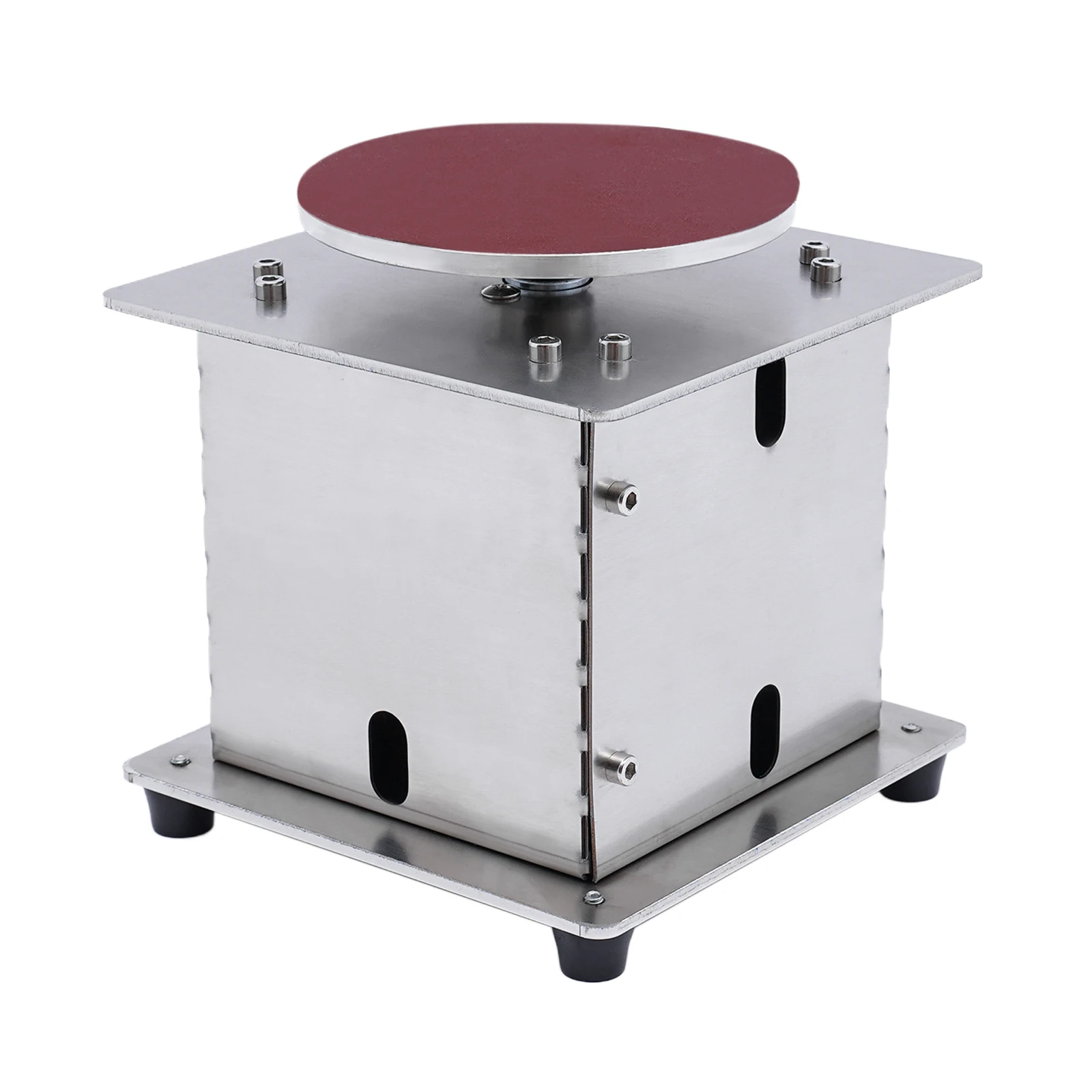 6000RPM Mini Disc Sander 4 inch Electric Small Sanding Disc Machine for Wood and Metal Stone 4