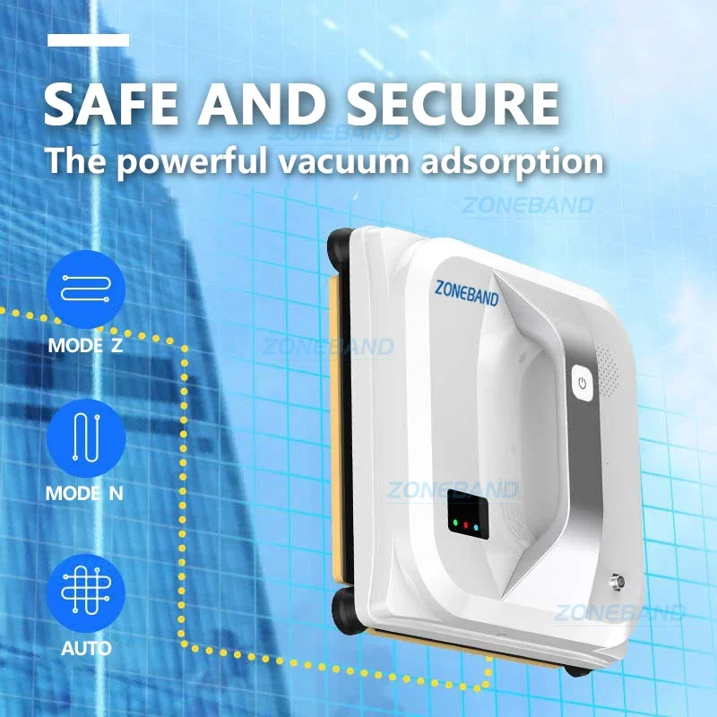 Ultra-thin Window Cleaning Robot Vacuum Window Cleaner Anti-falling Electric Household Tools Wiper for Washing Glass Wall Door 3