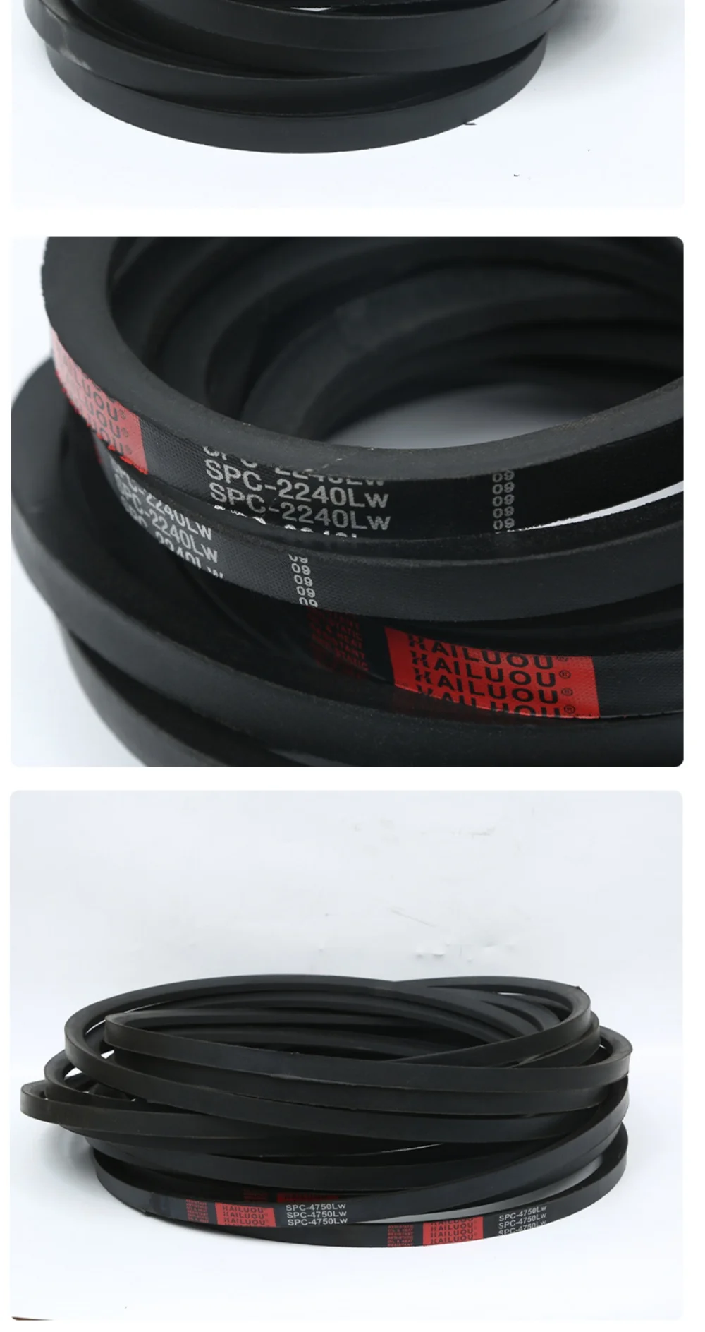 Description Picture 6 of itemXPA Type  Narrow V Belt XPA-932~1100mm Hard Wire Rubber Drive Pitch Length Girth Industrial Transmission Agricultural Machinery