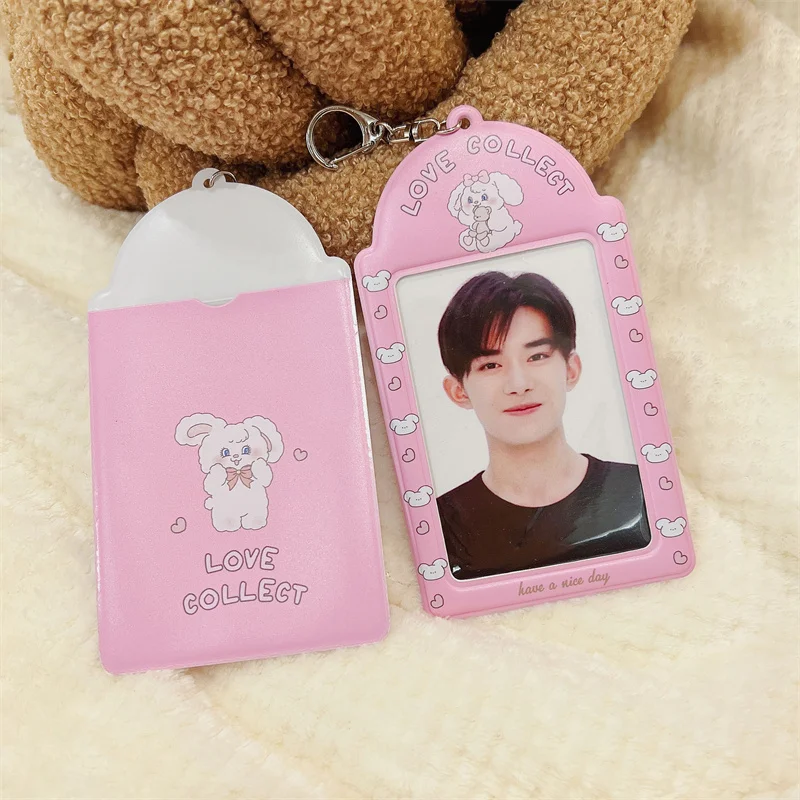 3 Inch Idol Photo Card Holder Kawaii Photocard Holder Photo Cute Bus