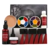 Halloween Makeup Kit SFX Fake Blood Latex Set Wound Scar Wax 12 Color Face Paint Oil Face Pain 1
