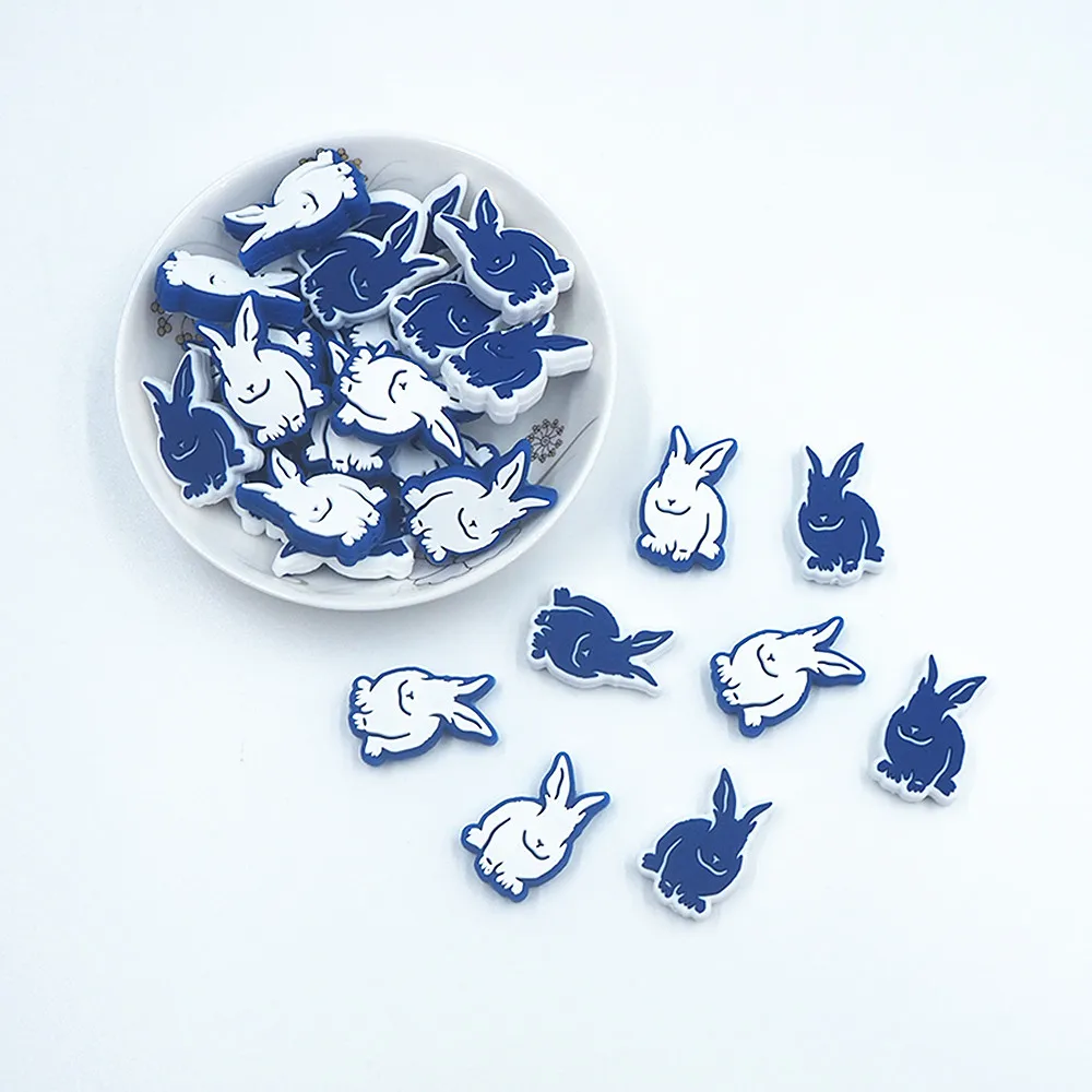 chenkai-50pcs-rabbit-focal-beads-for-pen-beadable-pen-silicone-charms-character-beads-for-pen-making-diy-baby-pacifier-chains