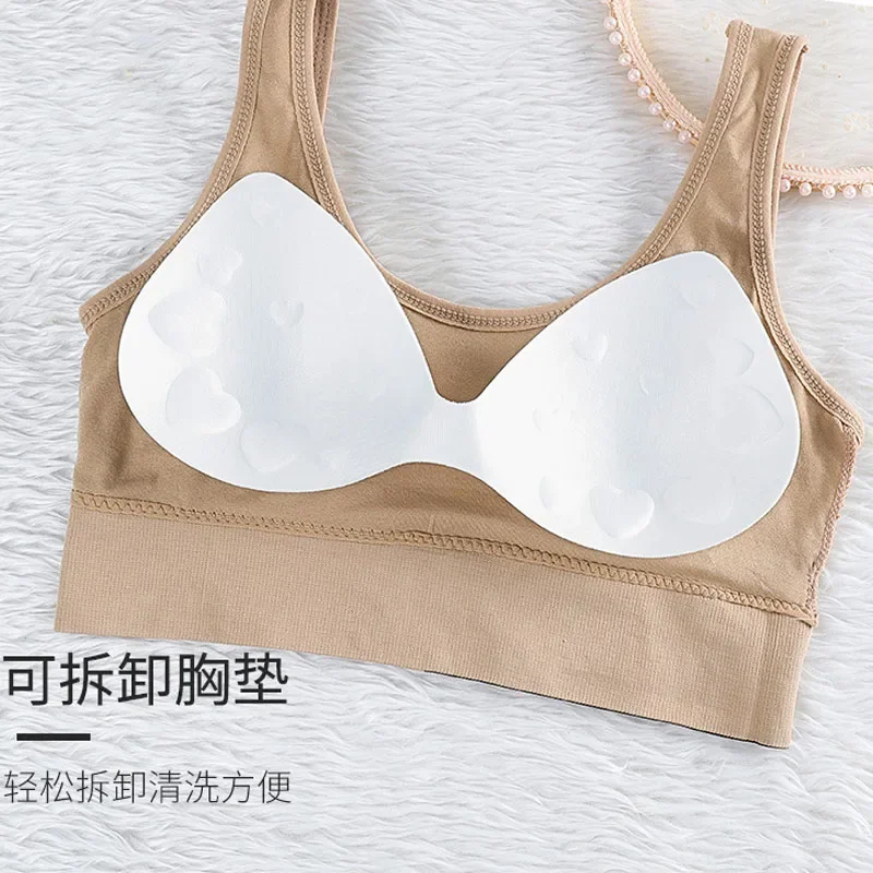 Women Lingerie Bra Women Tank Tops Women Tube Tops Women's Cotton Underwear Lace Top Women's Sports Bra Girls Comfort Fashion Tank Up Seamless Sports Top Brassiere Sexy Tube Tops