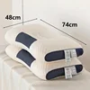 2024 New Neck Pillow Help Sleep And Protect The Neck Cervical Orthopedic Household Soybean Fiber Massage SPA Pillow For Sleeping 3