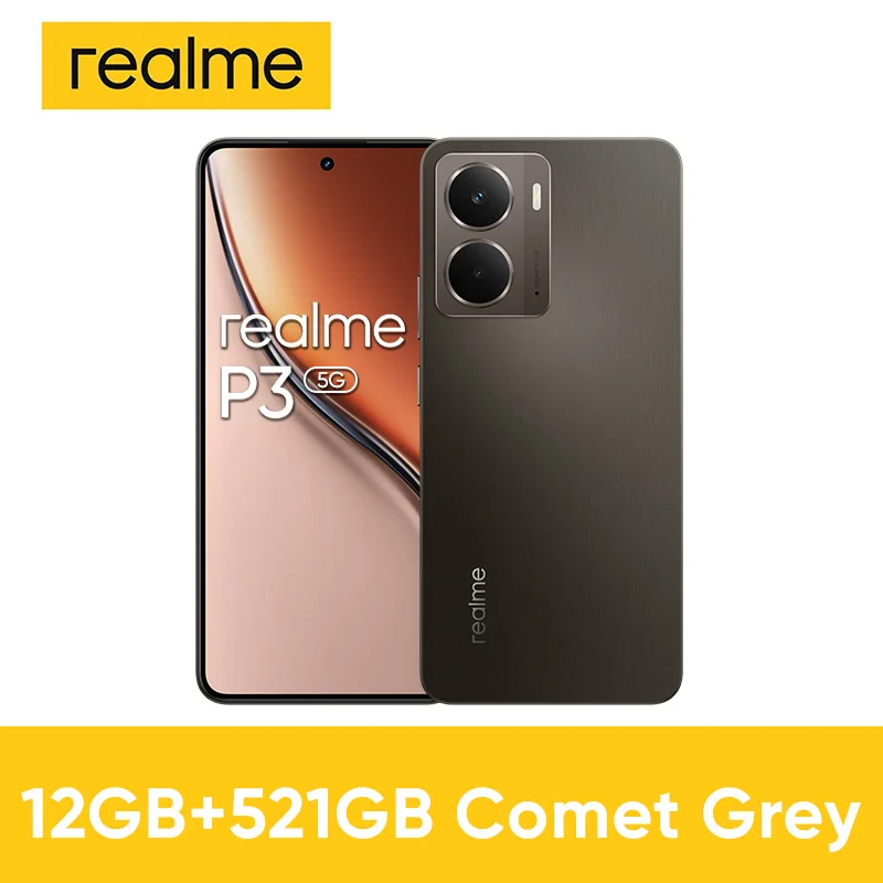 Realme P3 5g Smartphone Android Ai Snapdragon 6 Gen 4 6.67'' 120Hz