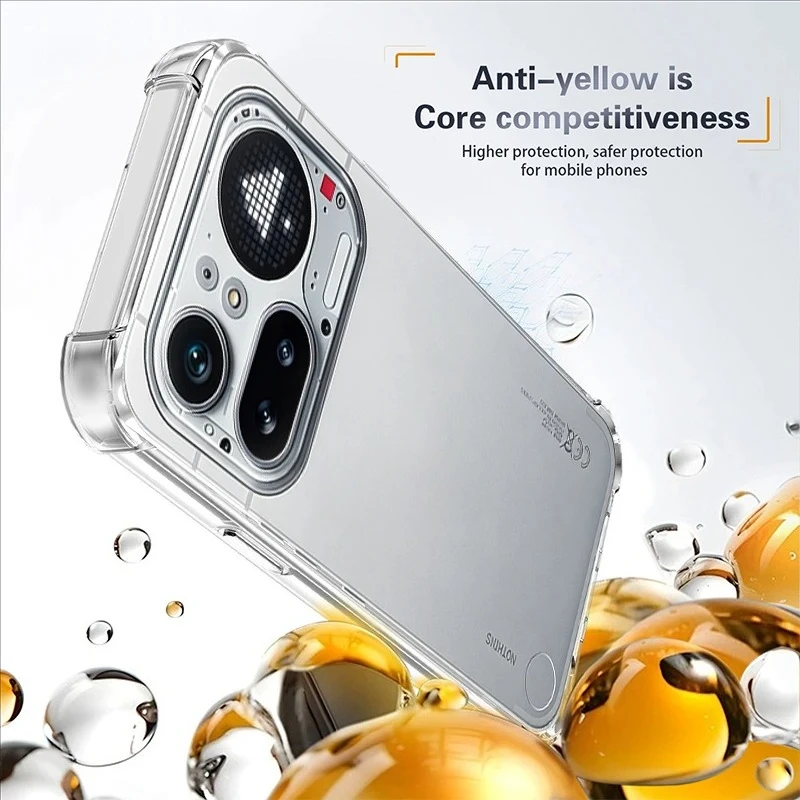 Air Cushion Shockproof Silicone TPU Back Cover