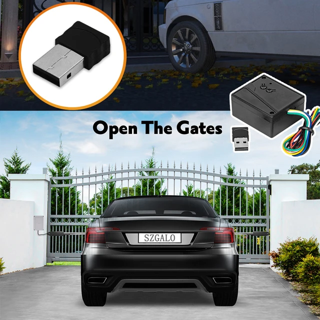 PKMC02 Automatic Gate Opener Kit Heavy Duty Dual Gate Operator for Dual Swing Gates Up to 16 Feet or 880 Pounds Gate AC Motor 3
