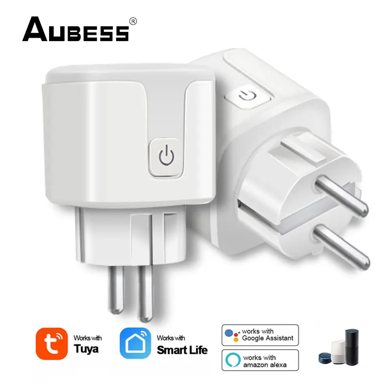 Smart Plugs That Work with Alexa, Smart Life Wi-Fi Outlet Compatible with  Alexa, Google Home & Smartthings, Smart Socket with Remote Control & Timer