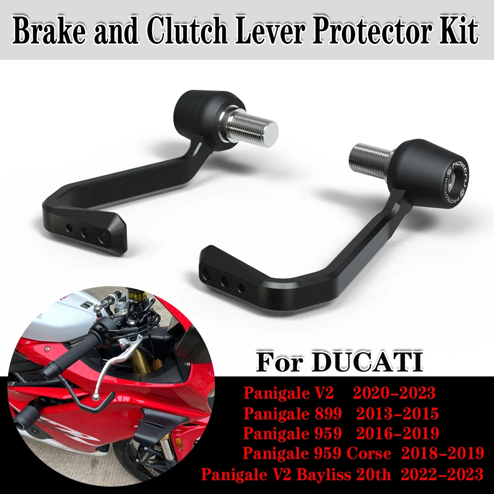 

Motorcycle Brake and Clutch Lever Protector Kit For Ducati Panigale V2 899 959 2013-2023