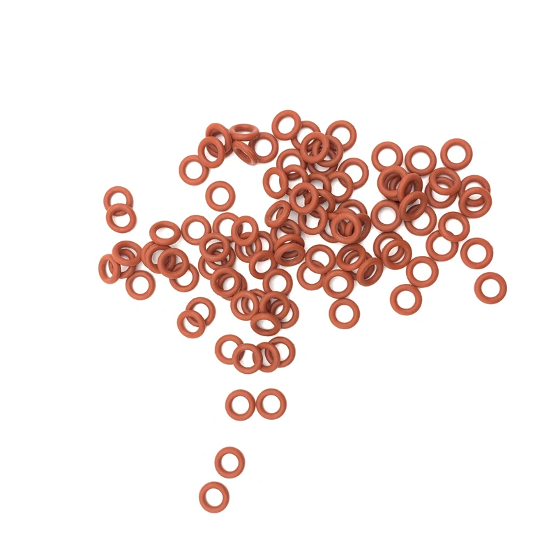 1000pcs  VMQ Ǹ  Ŷ CS 1mm OD 4  40mm Ǹ O  Ŷ, ǰ   O- Vmq  Hvac 