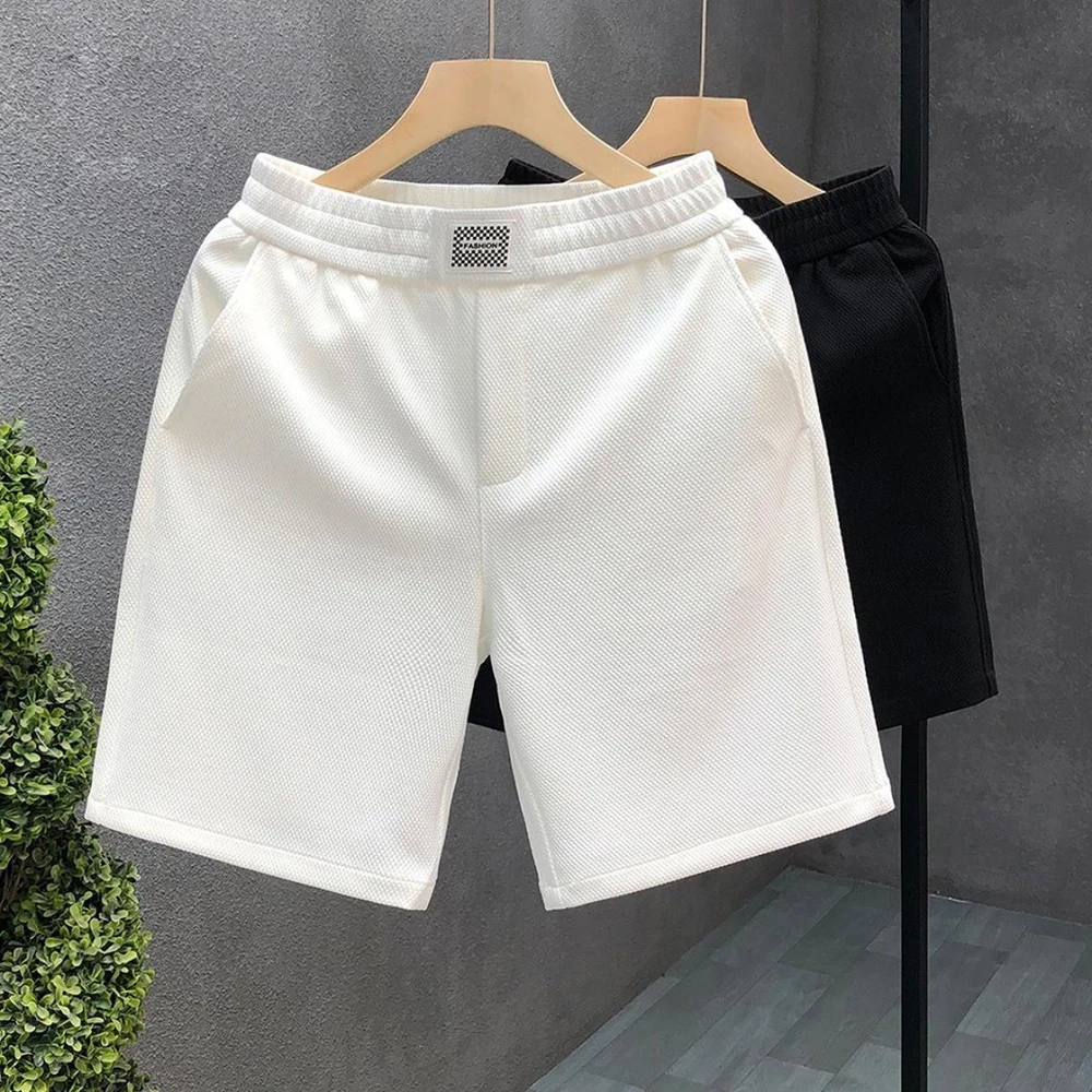 Invisible Open Crotch Outdoor Sex Summer Men's Shorts Fashion Simplicity Style Eroticism Five Points Pants Sports Casual Pants