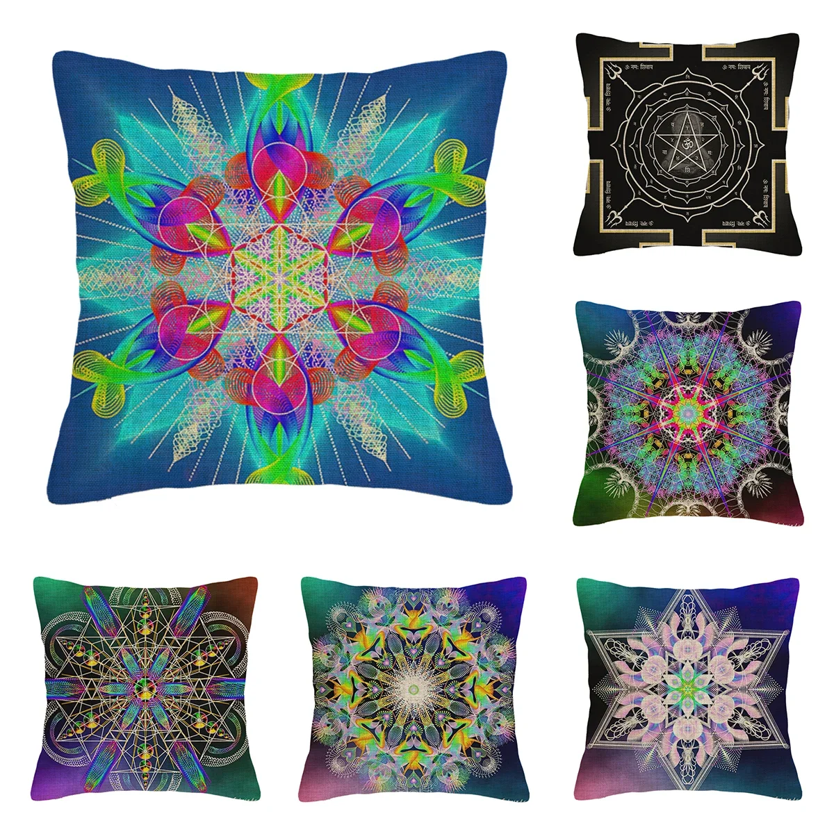 

Home living room modern decoration cushion decoration pillow cover 45*45cm 40x40cm 60x60cm 45x45cm Persian pattern 50x50cm boho