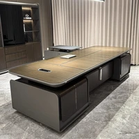 Modern Luxury Office Desk Writing Organizer Desktops Aesthetic Table Manager L Shaped Computer Study Ordinateur Modern Furniture