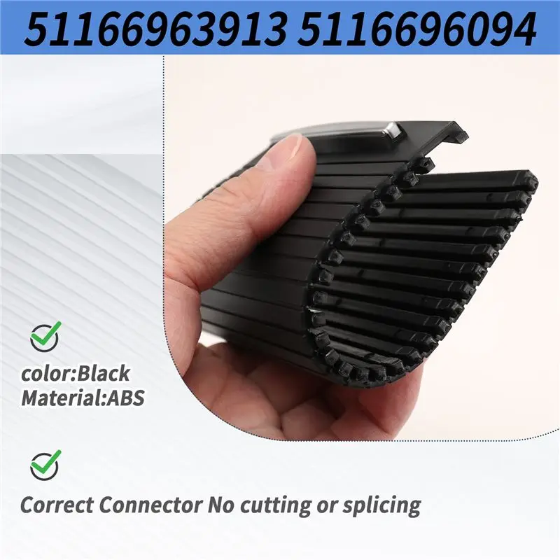 ATT-자동차 후면 센터 콘솔 롤러 블라인드 커버 51166963913 5116696094 -BMW E92 E93 M3 2006-2012용