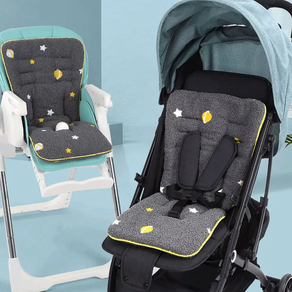 

Pushchair Mattress Toddler Soft Car Seat Pad Colorful Pushchair Mat Baby Stroller Seat Cushion Baby Pram Seat Pad