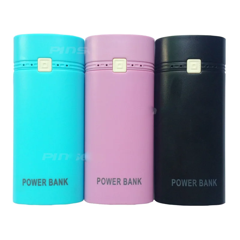 Aipinchun Portable 18650(not included) Battery Case Diy Kit External Charger for Smart Phone
