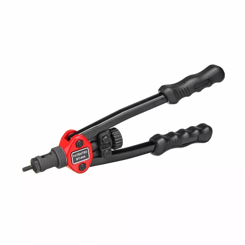 Auto Rivet Tool Riveter Gun Hand Riveting Kit Nuts Nail Gun Household Repair Tools BT-606 for ALLSOME