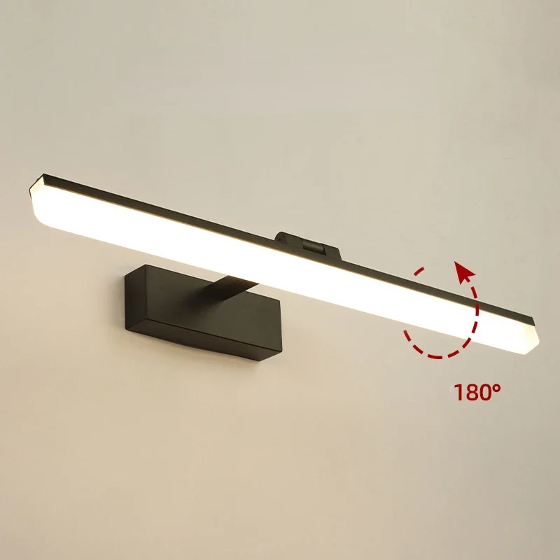 

Modern LED Wall Lamp Bathroom Mirror Headlight for Living Room Bedroom Decor Bath Makeup Acrylic Wall Sconce Fixture Lighting