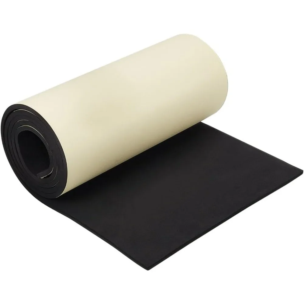 70x11.8 inch 6mm Thick Self Adhesive EVA Foam Roll Waterproof for Furniture Protecting Gap Filling