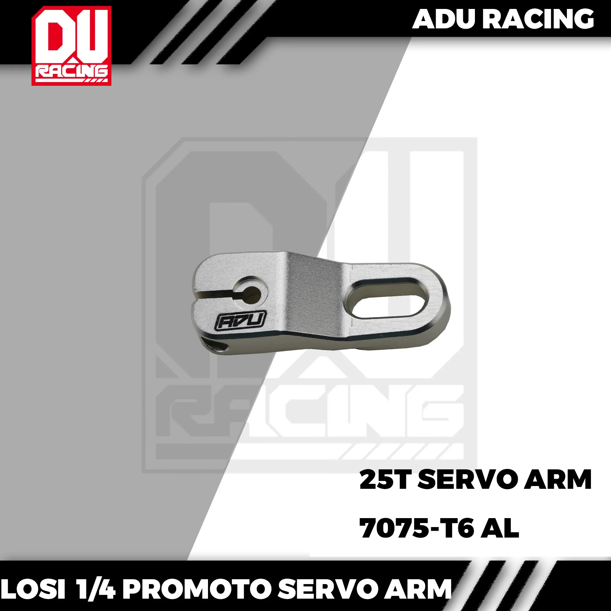 ADU RACING 7075-t6 25t servo arm FOR LOSI 1/4 PROMOTO-MX