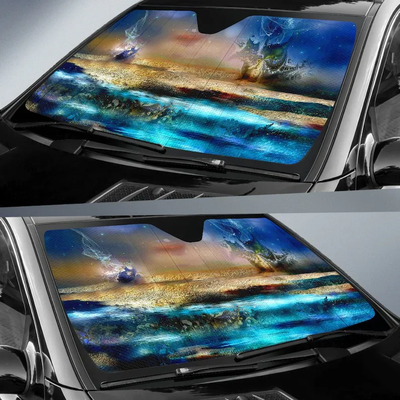 

Car sun visor car cover protection window windshield custom sun visor personalized gift