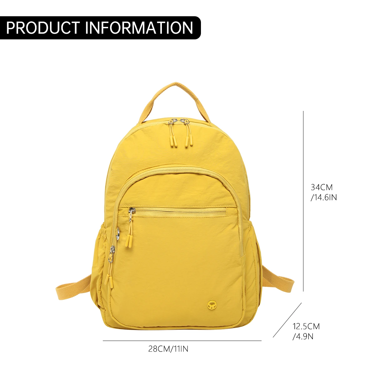 Casual and Convenient Small Backpack for Men and Women, Ultra-Light Outdoor Hiking and Mountaineering Travel School Bag, Portabl