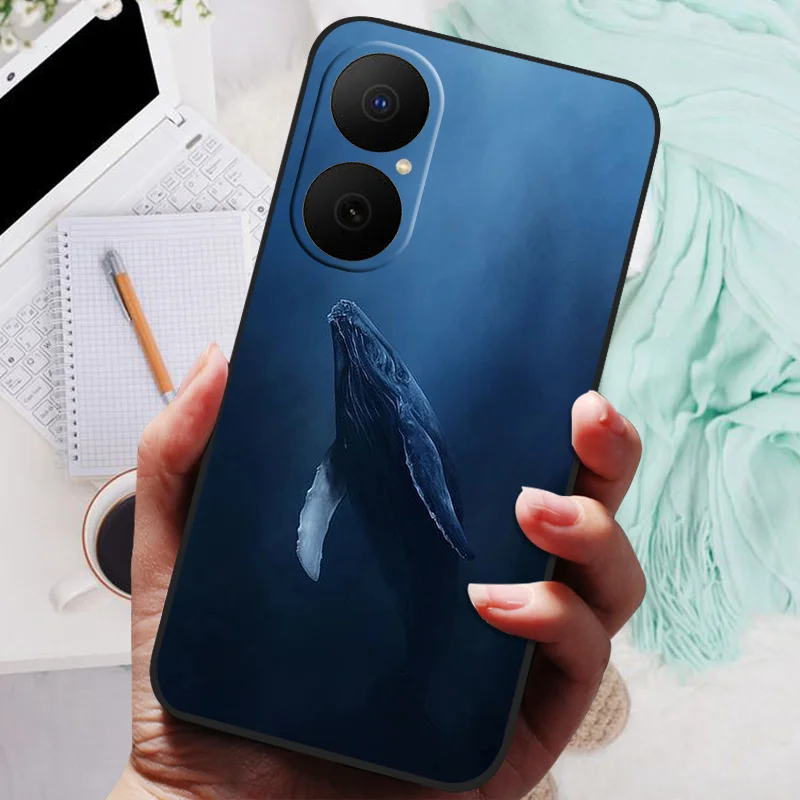 Silicon Back Cover Phone Case with Soft Bumper - Durable and Stylish Coque