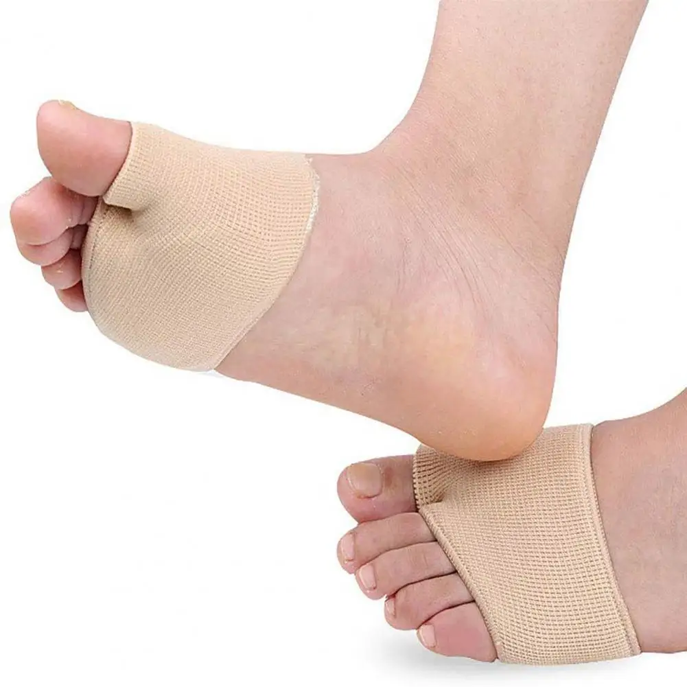 Custodia per la cura del valgo per il pollice in rilievo per il sollievo dal Neuroma di mitsubishi coperture per cuscinetti metatarsali supporto delicato per la compressione per alleviare il dolore al piede morton's