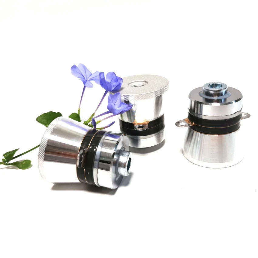 

50w 40khz Pzt4 Or Pzt8 Ultrasonic Transducer With Hole For Underwater Sensor Plate